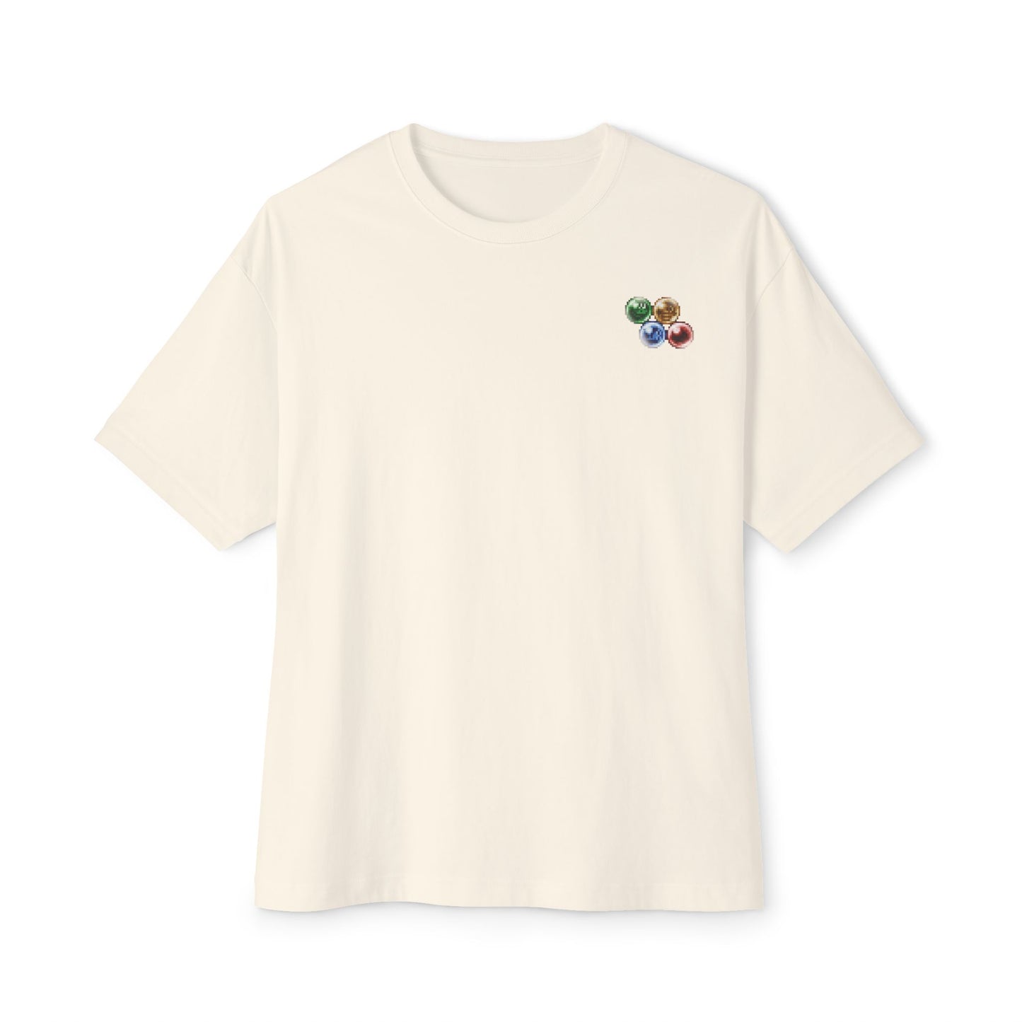 Puzzle Bobble 90s Vintage Faded Oversized T-Shirt